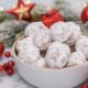 Grain-Free Keto Christmas Snowball Cookies with Monk Fruit