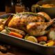 Herb-Roasted Chicken with Roasted Root Vegetables