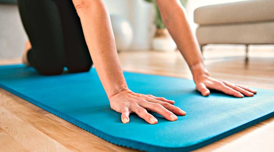 What's Really Under Your Feet During Yoga?